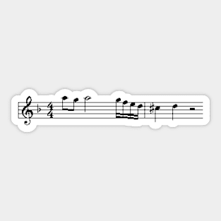 Toccata 8-bit Sticker